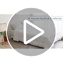 Queen Size Down Alternative Comforter Duvet Insert - 88"x88"