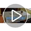 Waterproof Vinyl Rectangle Tablecloth 52x70 - Leaf Pattern Wipe Clean