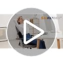 Memory Foam Seat Cushion & Lumbar Support Pillow for Office Chair
