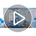 20 Pcs Hanging Honeycomb Cloud Decorations for Ceiling Party Decor