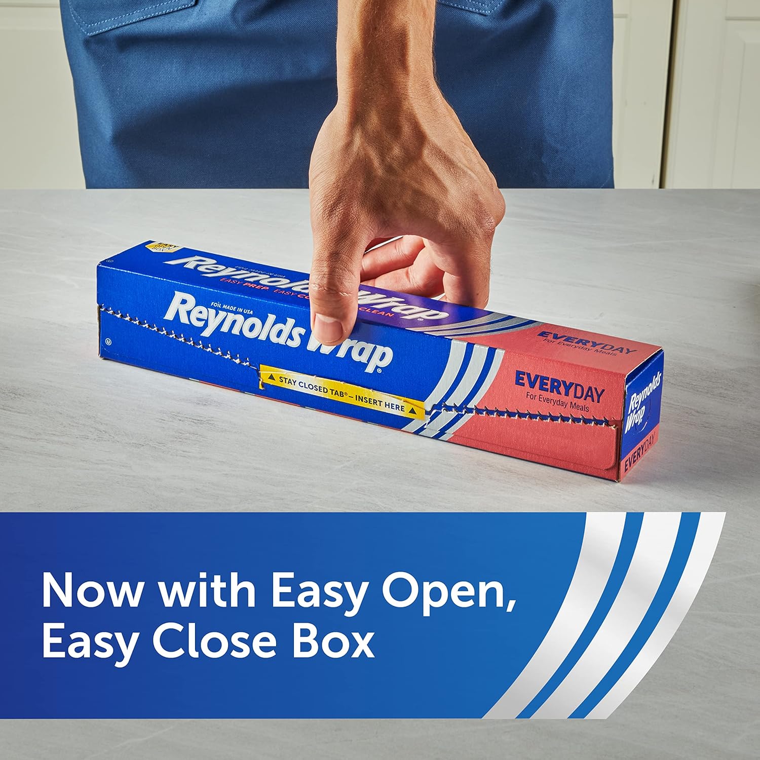 Reynolds Wrap Aluminum Foil Roll - Everyday Strength, Freezer & Grill Safe, 12 Inches Wide | 100 Sq. Ft.