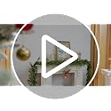 Real Touch Norfolk Pine Christmas Garland - 6ft Artificial Greenery (2 Pack)