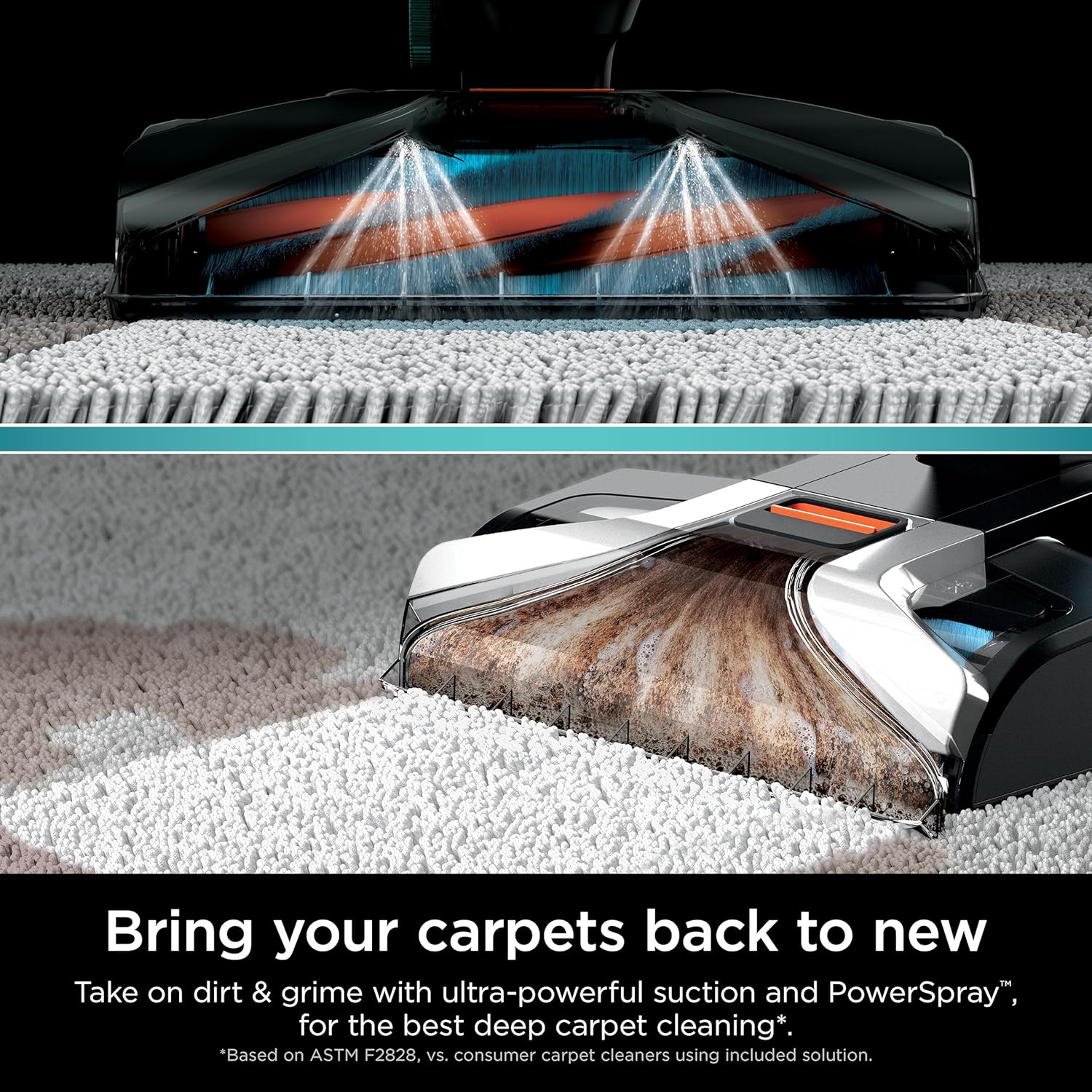 Shark R-EX201 CarpetXpert Upright Carpet Cleaner - StainStriker Technology | Cyan Color