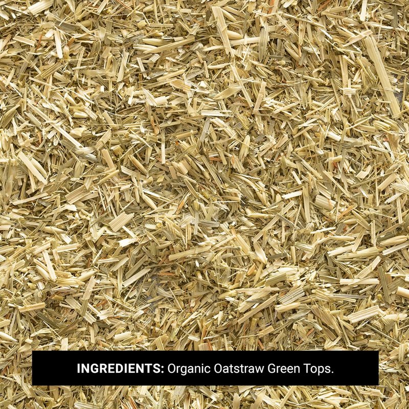 Frontier Co-op Organic Oatstraw Green Tops, Cut and Sifted - Oat Straw Herb for Tea, Bath, Wellness Use - Kosher | 16 Ounce (Pack of 1)
