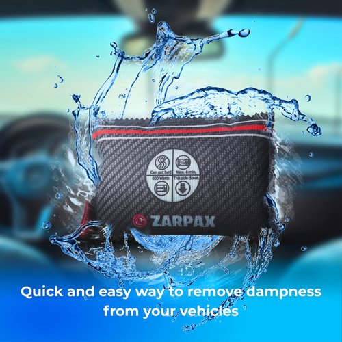 Reusable Car Dehumidifier Bag (8 Pack) Rechargeable Dehumidifier bags for Car, Trucks, and RVs - Prevent Damp & Moisture on Windscreens - Leakproof Moisture Absorber for Car and Home