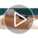 Bamboo Sofa Armrest Tray with Cup Holder for Couch and Recliner
