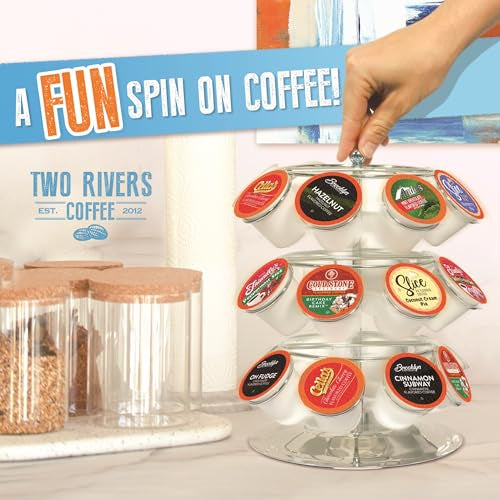Flavored Single Serve Coffee Pods Assorted Variety Pack, 40 Count