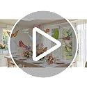 18 Pcs Large 3D Hanging Butterfly Decorations for Party and Room Decor