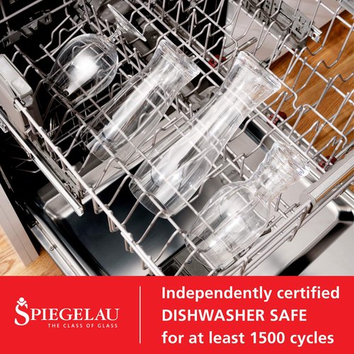 Spiegelau Classic Tulip Beer Glass, European-Made Crystal Drinking Glasses Perfect for Belgian Ales, IPA Beers, Cocktails, Sodas, Beverages, Smoothies, Home Bar Accessories, 15.5 oz, Set of 4