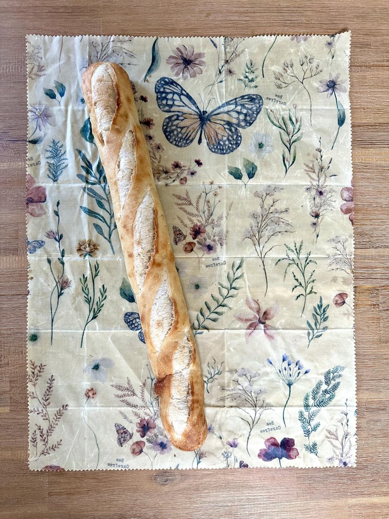 Beeswax Wrap for Bread - Reusable Eco-Friendly Sustainable Food Storage Solution, Keeps Bread Fresher Longer, Natural Alternative to Plastic Wrap