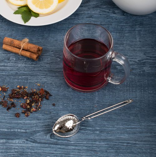HIC Kitchen Snap Spoon Tea Infuser, 18/8 Stainless Steel, For Loose Leaf Tea and Mulling Spices