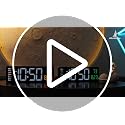 16.2 Inch Large LED Digital Wall Clock with Remote and Temperature Display