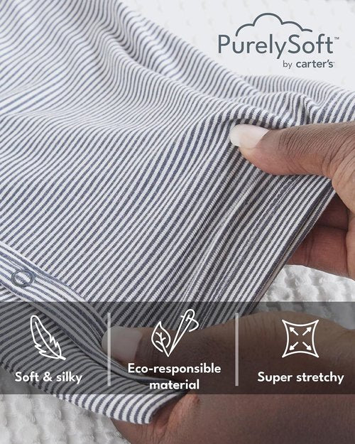 Carter's Baby Pajamas - PurelySoft Sleep & Play Set for Ultimate Comfort | Soft Cotton Fabric