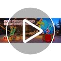 5FT Christmas Inflatable Dinosaur with Gift Box Outdoor Decor