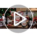 Willinglong 2 Pcs Santa Mugs – 10 oz Classic White Ceramic Christmas Cups (White, Pack of 2)