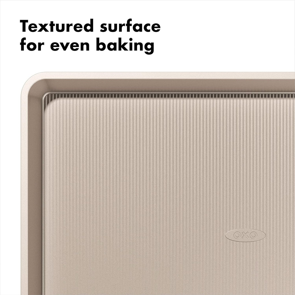OXO Good Grips Non-Stick Pro Baking Sheet - 13 x 18 Inch for Perfectly Even Baking