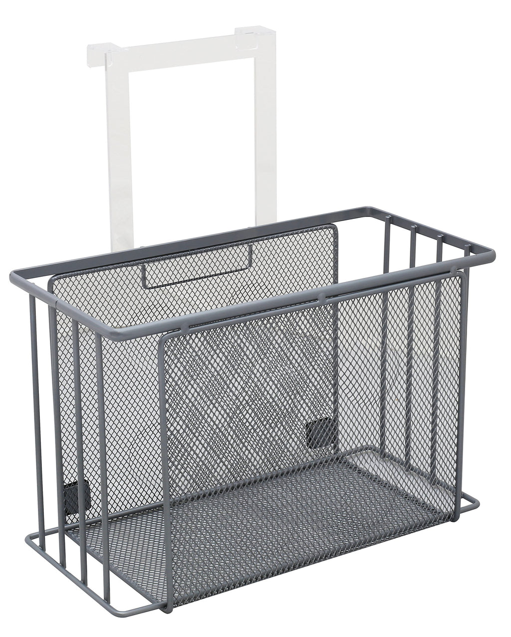 Deco Brothers Over Cabinet Door Organizer, Silver