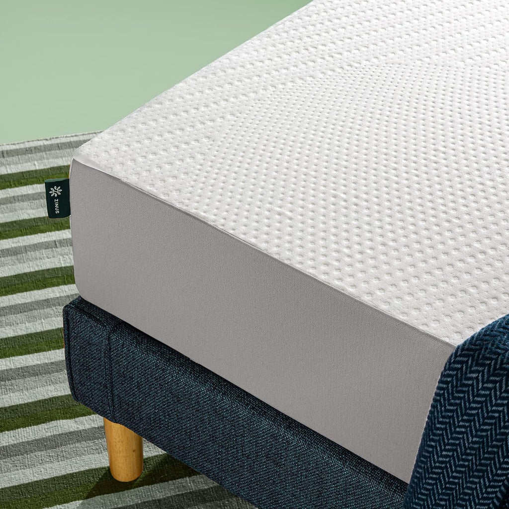 Zinus 8 Inch Twin Cooling Foam Mattress - Affordable Comfort with Certified Safe Materials