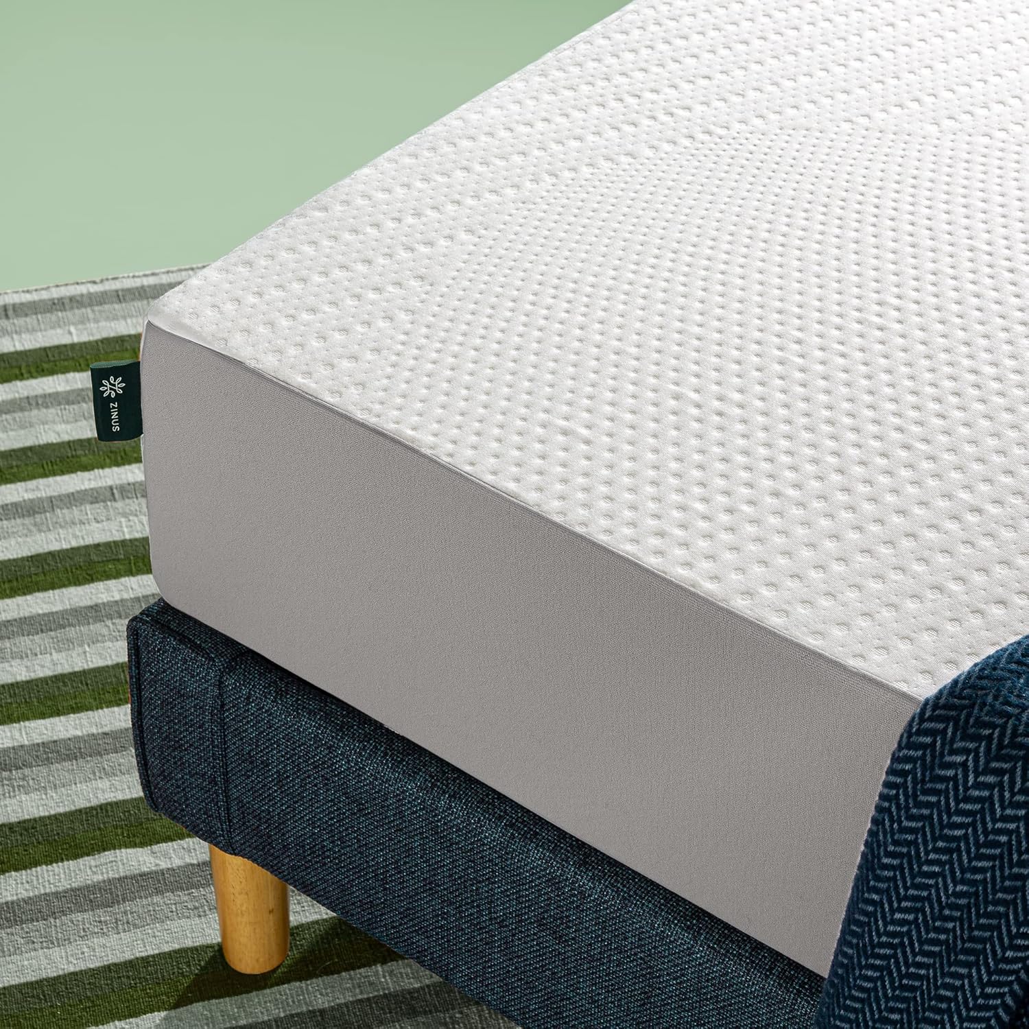 Zinus 8 Inch Twin Cooling Foam Mattress - Affordable Comfort with Certified Safe Materials