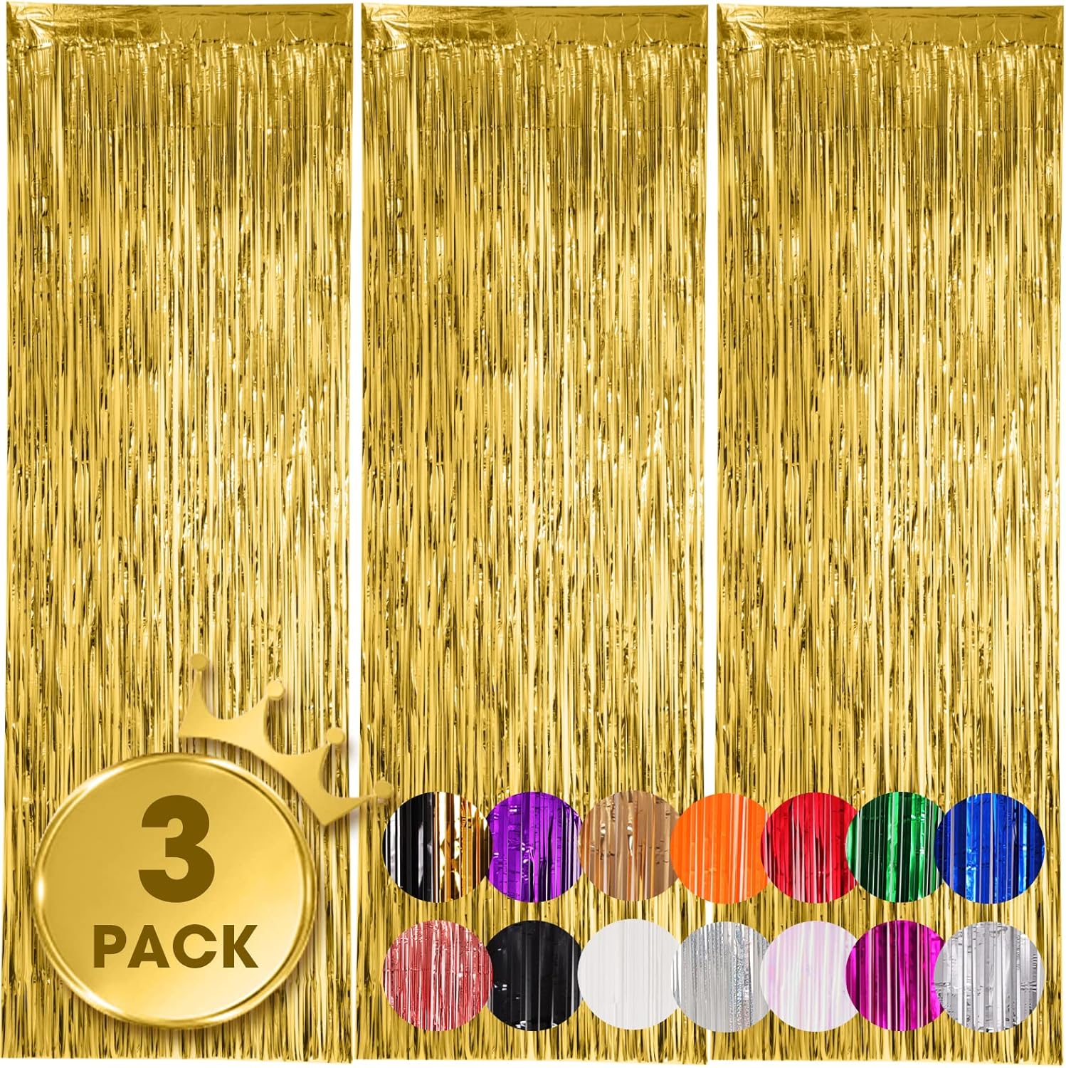 Skiennix Black and Gold Balloon Garland Arch Kit - Elegant Party Decorations for Graduation, Birthday, and New Year Celebrations