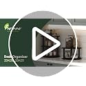 2-Tier Corner Kitchen Countertop Organizer Shelf, Espresso
