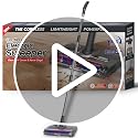 Cordless Electric Swivel Floor Sweeper with LED Lights for Pet Hair & Crumbs