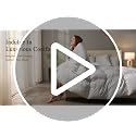 BPC Organic Feather Down Comforter - Full Size Lightweight Duvet Insert