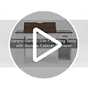 55.1" Tiltable Drafting Table with Storage, Drawer, and Power Outlets