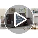 100% Waterproof 3-Seater Recliner Sofa Cover - Non-Slip Couch Slipcover