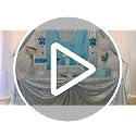 Silver 156 x 90 Inch Sequin Tablecloth - Rectangular Sparkle Party Wedding Cover by SoarDream