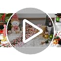Berlune Candy Christmas Garland - 16ft Red & White Peppermint Decor - Candy Variation