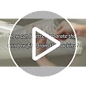 3D Fluted Glass Window Privacy Film | UV Blocking Adhesive, 17.5"x78.7"