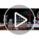 25 Pcs Mini Jesus Figurines, Small Rubber Religious Figures for Party Favors