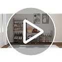 4-Tier Stackable Metal Shoe Rack Organizer with Adjustable Shelves - Bronze