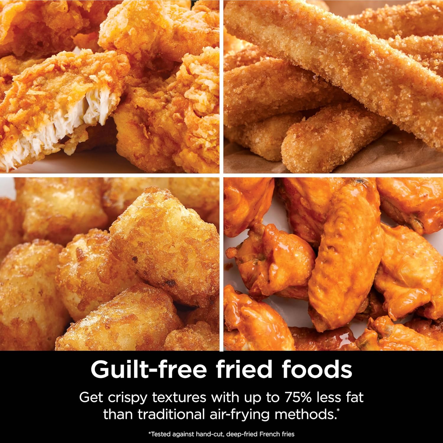 Ninja Air Fryer - 5 QT Capacity for 4lbs of Fries | 4-in-1 Pro Air Fry, Roast, Reheat, Dehydrate | 400°F Max Temp | 1750 Watts | Grey