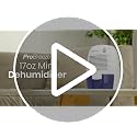 Pro Breeze Electric Mini Dehumidifier for Home, Compact & Portable