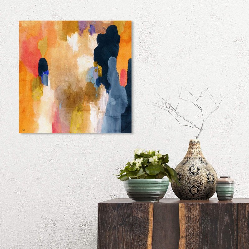 The Oliver Gal Artist Co. Abstract Wall Art Canvas Prints 'Happy Thoughts Autumn'