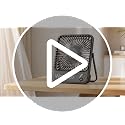 Warmco D3 10000mAh Portable Travel Fan 7-Inch Quiet Battery Powered Desk Fan
