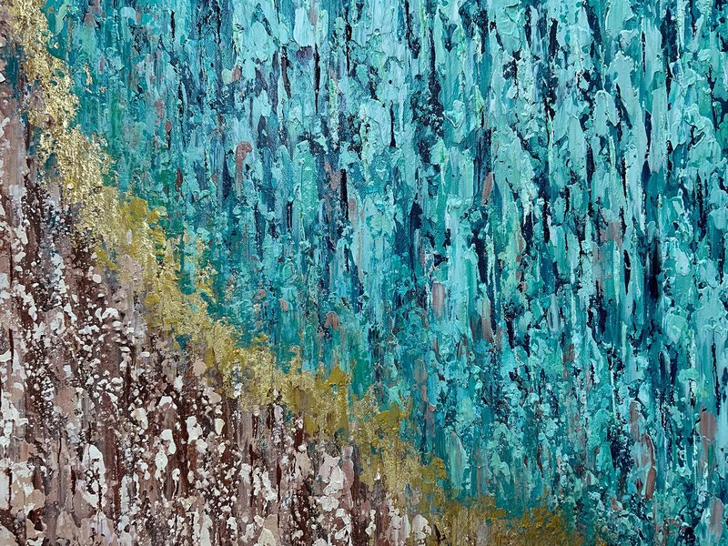 ART8YUQI Paintings, Oil Painting on Canvas Wall Art for Living Room, Bedroom, Office Decor, Giclee Print on Stretched Canvas, Ready to Hang, 36x24 inches