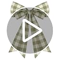 Large Sage Green Buffalo Check Bow for Wall & Backdrop Decor (28" x 22")