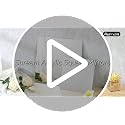 8x8 Acrylic Mirror Tiles - Set of 12 Shatterproof Square Table Centerpieces