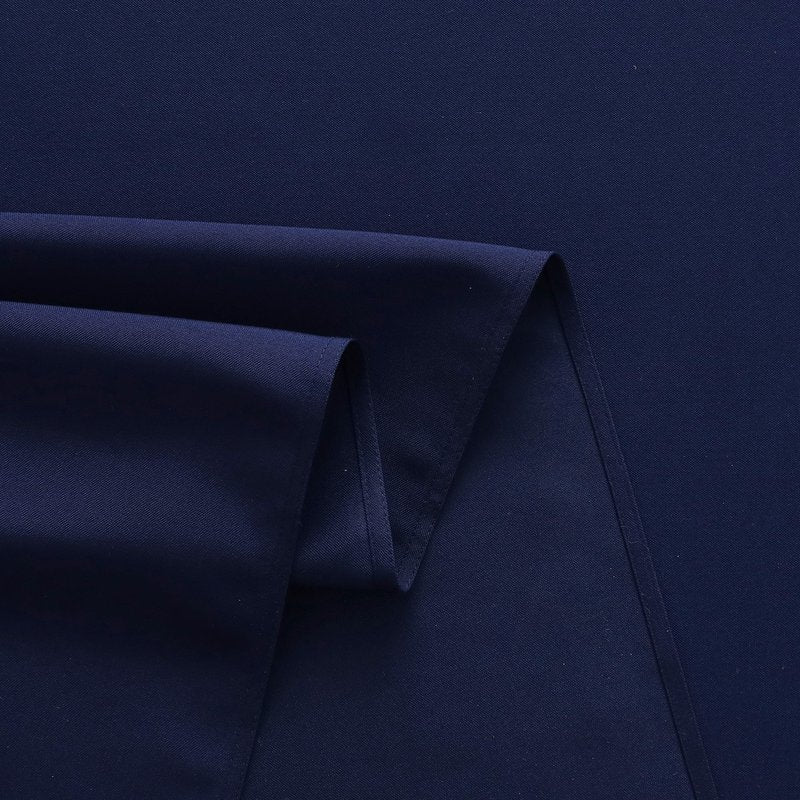 FOLINS&HOME Navy Blue Square Tablecloth Wrinkle Free Waterproof Polyester Table Cloths Spillproof Heavy Duty and Washable Table Cover for Party, Banquet, Indoor & Outdoor-Rectangle/Oblong 54 x 54 inch