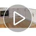 Washable Non-Slip Kitchen Rug and Mat Set - 2-Piece Chenille Floor Mats