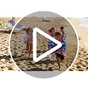Kids Hooded Beach Towel - 100% Cotton Super Absorbent Swim Wrap (30x50")