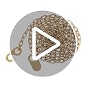 Heavy-Duty Metal Weight Chain for Grandfather Clocks, Steel Clock Accessory