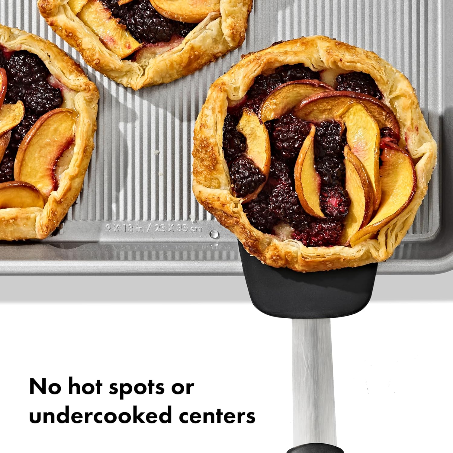 OXO Good Grips Quarter Sheet Pan - Non-Stick Pro Clear Coated Metal Baking Sheet
