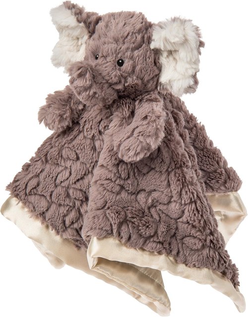 Mary Meyer Baby Lovey - Soft Elephant Security Blanket for Newborns & Toddlers | 13 x 13-Inches