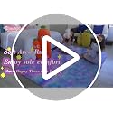 Light Pink Fluffy Area Rug (4x6) - Soft Plush Shag Carpet for Kids Bedroom