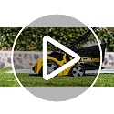 Electric Artificial Grass Sweeper - 1400W Turf Groomer & Debris Collector