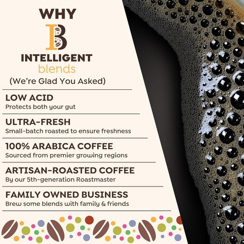 Intelligent Blends Caramel Macchiato Coffee Pods - Medium Roast, 100% Arabica, 100 Count | Compatible with Keurig K Cups